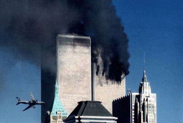 The tragedy of 9 11 is the empty hole that remains in New York City because